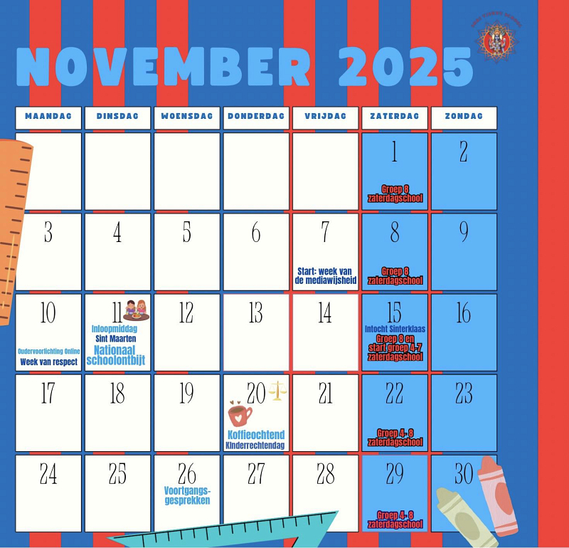 November bij ons op de Shri Vishnu School