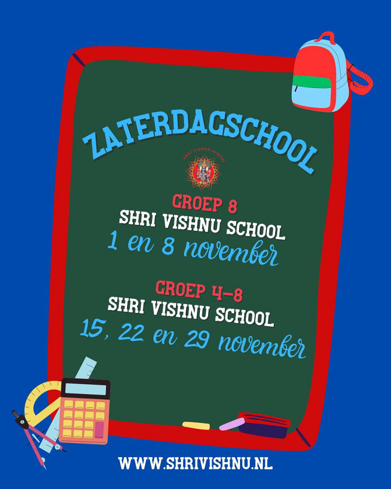 Zaterdagschool weer van start
